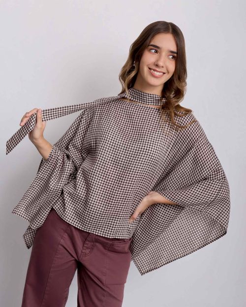 Blusa Mujer Mafer Marrón