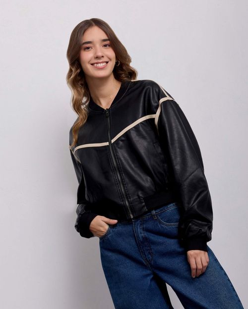 Casaca Mujer Negro New