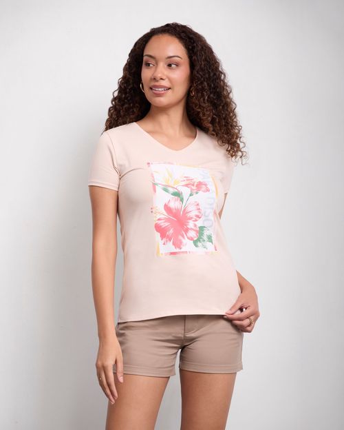 Polo Mujer Romelia Melón Pastel