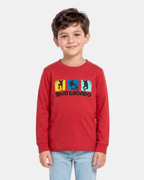 Polo Niño Boshe Rojo Fuerte