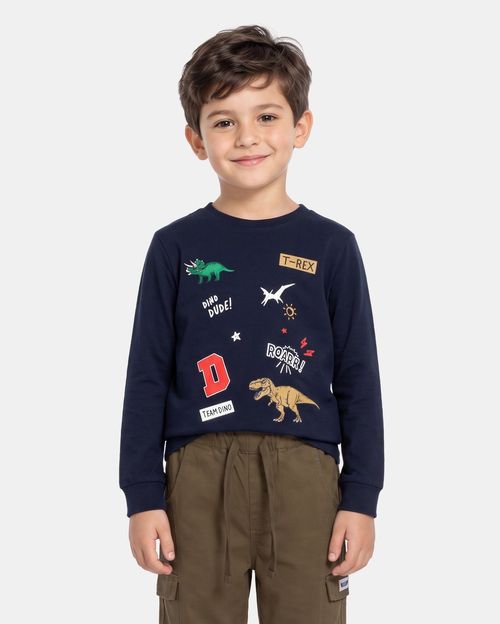 Polo Niño Boshe Azul Náutico